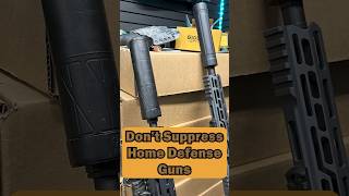 DON’T Use a Suppressor in Home Defense [upl. by Ormond]