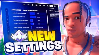 NEW BEST Controller Settings For Fortnite PS4PS5XBOXPC [upl. by Esiuqcaj]