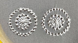 Chikankari Embroidery Tutorial Jali Stitch Hathkati Lucknowi Embroidery [upl. by Anayik222]