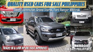 Quality Used cars for sale Philippines  Family Van SUVs Pickup Best Buy [upl. by Immot]