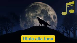 Ulula alla luna  Canto Scout  Lupetti [upl. by Tyra]