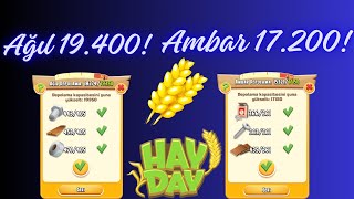 AĞIL 19400 AMBAR 17200 HAY DAY UMİT UYKU [upl. by Thevenot]