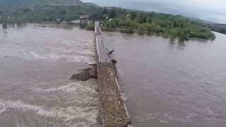 Inondations du Pont de SAMPZON 07  by DroneArdèche® [upl. by Bough262]