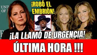 JLO LE ROBÓ EL EMBRIÓN a THALIA GLORIA ESTEFAN LA LLAMÓ de URGENCIAS DESDE MAZMORRA de DIDDY COMBS [upl. by Nnairahs]