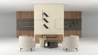 Caddy Stand App by Ronda Design  how the magnetic partition wall works [upl. by Heber]