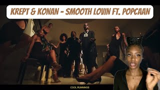 Krept amp Konan  Smooth Lovin ft Popcaan REACTION [upl. by Mauchi424]