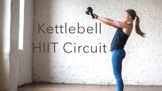 7 calorie torching kettlebell moves kettlebell hiit circuit [upl. by Marthe]