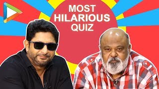 LAUGH RIOT Arshad Warsi amp Saurabh Shukla’s BLOCKBUSTER Quiz  Fraud Saiyaan [upl. by Irrab]