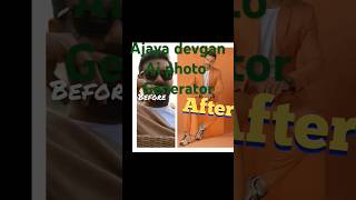 Ajaya devgan ai photo convert dhoom dhaam hai music trending viralvideos [upl. by Bartosch]