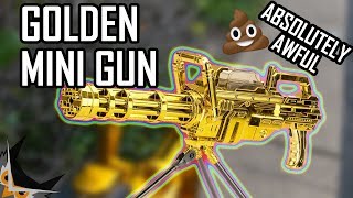 CHEAP GOLDEN MINIGUN  ASP MAXPOWER [upl. by Lucais161]