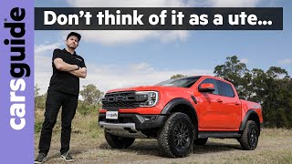 Best 4x4 Ute EVER Ford Ranger Raptor 2023 review Onroad and offroad in the dualcab pickup 4K [upl. by Lorene]