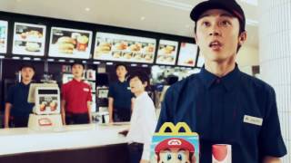 McDonalds Japan Super Mario Happy Meals [upl. by Elletnuahs142]