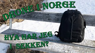 Drone i Norge  Hva MÅ jeg ha med i SEKKEN [upl. by Nahsab]