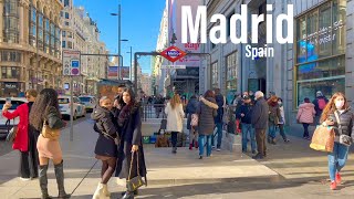 Madrid Spain 🇪🇸  The Sunniest Capital In Europe 2022  4K 60fps HDR Walking Tour ▶162Min [upl. by Nylanej]