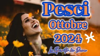 Pesci ♓️ OTTOBRE ‘24 Amplierai i tuoi orizzonti oroscopopesci pesci tarocchiinterattivi [upl. by Bondie]