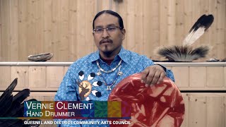 Quesnel Arts Council Presents  Hand Drummer Vernie Clement [upl. by Orvah]