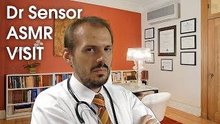 Dr Sensor Visit Binaural ASMR Medical Examination Role Play [upl. by Shuman]