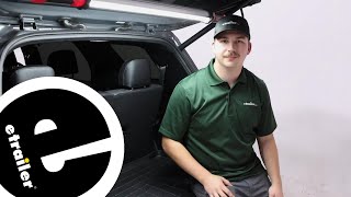 etrailer  Beginner’s Guide to Installing the WeatherTech Cargo Liner on a 2020 Hyundai Palisade [upl. by Oemac]