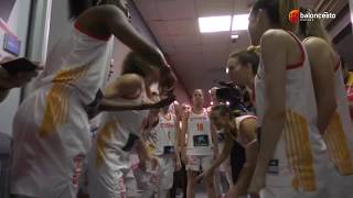 Así celebró la Selección Femenina el Oro en el Eurobasket 2019 [upl. by Worlock476]