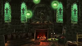 Harry Potter Slytherin Common Room Ambience [upl. by Abram]