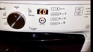 How To Unlock Maytag Washing Machine Door [upl. by Auhsuj496]