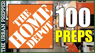 Top 100 Preps to Buy at THE HOME DEPOT [upl. by Haroppiz3]