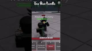 roblox strongestbattlegrounds combos oneshot [upl. by Doralia]