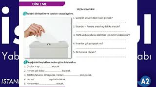 İstanbul A2 Audio  7 SEÇİM VAATLERİ  Page 41 [upl. by Schuman572]