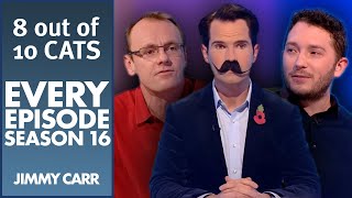 Every Episode From 8 Out of 10 Cats Season 16  8 Out of 10 Cats Full Episodes  Jimmy Carr [upl. by Carpet]