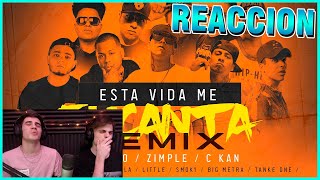 ARGENTINOS REACCIONAN A CKan  Esta Vida Me Encanta Remix [upl. by Casi]