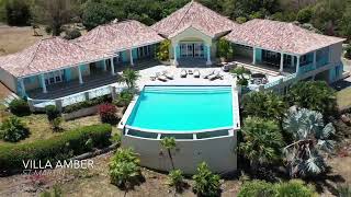 Villa Amber 4 Bedroom Luxury Vacation Rental in Terres Basses St Martin [upl. by Kristen]