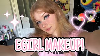 EGIRL MAKEUP TUTORIAL [upl. by Nosmoht756]