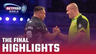 SHEER DARTING DRAMA  The Final Highlights  2022 Betfred World Matchplay [upl. by Inohtna37]