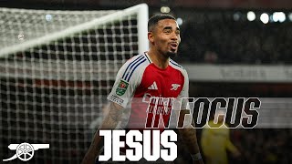 HATTRICK HERO  Gabriel Jesus  IN FOCUS  Arsenal vs Crystal Palace 32  Carabao Cup [upl. by Ap]