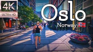 👣Walk with Me in 4K  Tjuvholmen in Oslo  Summer 2023👣 [upl. by Erdnaek]