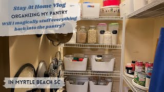 Organizing My Pantry in just 1 hour [upl. by Noemys]