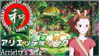 The Secret World of Arrietty quotArriettys Songquot Japanese Instrument Arrangement [upl. by Tiossem]