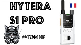 HYTERA S1 PRO TALKIE RADIO DMR UHF [upl. by Braynard464]