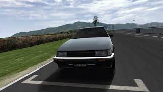 Gran Turismo  PSP Gameplay  Toyota Corolla Levin GTAPEX 83 [upl. by Azral910]