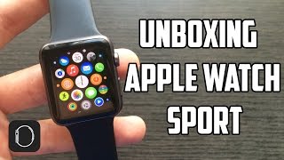 UNBOXING APPLE WATCH SPORT EN ESPAÑOL  42MM SPACE GRAY [upl. by Manup]