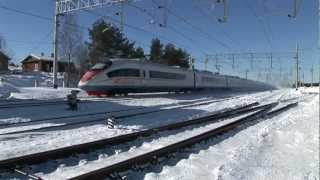 RZD EVS201 quotSapsanquot snow blowing [upl. by Kee]