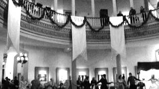 Civil War Christmas Ball in Old Courthouse St Louis Grand March [upl. by Yllehs149]