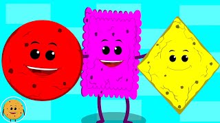 Shapes Song We Are Shapes and Educational Videos for Babies [upl. by Jdavie]