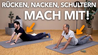 20 Min Mobility Routine für Rücken Nacken amp Schultern [upl. by Currey905]