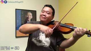 May Song  Slow Practice  Suzuki Violin Book 1 [upl. by Violeta]