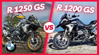 TOP SPEED BMW R1250 GS VS R 1200 GS  MotoTopSpeed [upl. by Gerald]