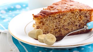 How to Make Healthy Banana Yogurt Cake Moist and Delicious [upl. by Nobell]