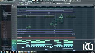 FL Studio 10  ChoirTrap Style Kid Urban Beat 720p HD [upl. by Katlin]