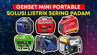 10 REKOMENDASI GENSET MINI PORTABLE MURAH TERBAIK MULAI 1 JUTAAN [upl. by Llenrac294]