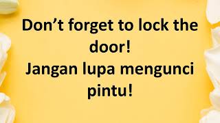 101 Kalimat Bahasa Inggris ini sering digunakan untuk Percakapan Sehari hari belajarbahasainggris [upl. by Ekul694]